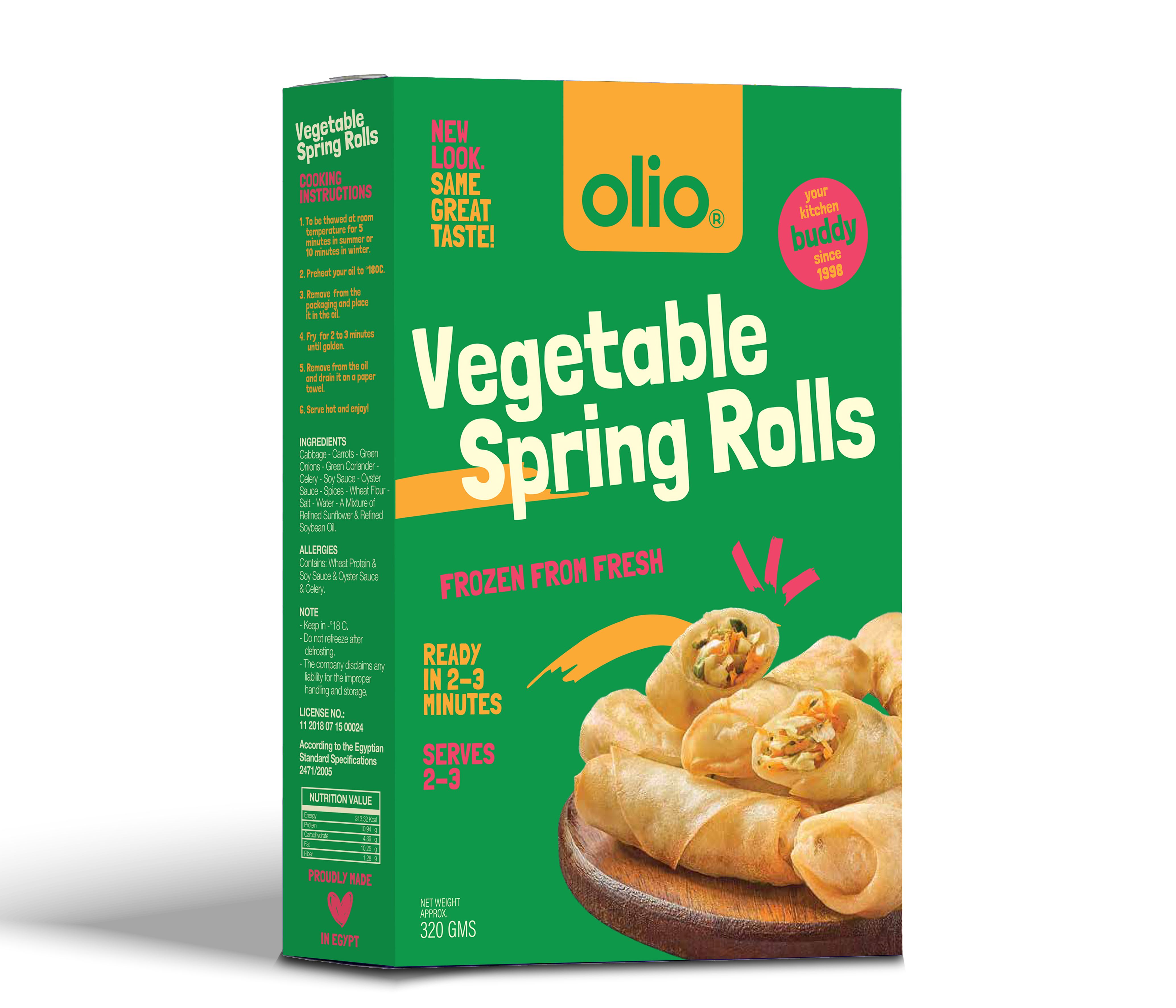 Frozen Spring Rolls Asda