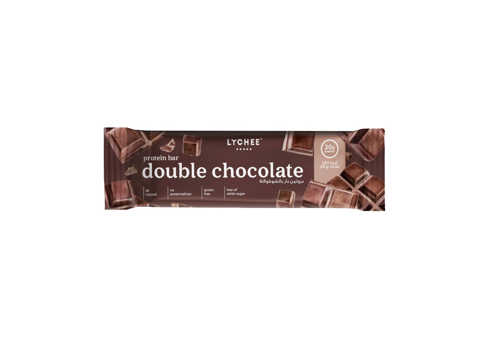 Buy lychee chocolate protein bar 70g online in egypt talabat egypt