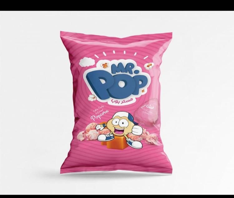 Buy Mr. Pop Caramel Cotton Candy Popcorn 50.0 Gm Online in Egypt