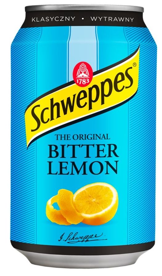 Buy Schweppes Bitter Lemon Carbonated Drink, 330ml Online in Kuwait ...