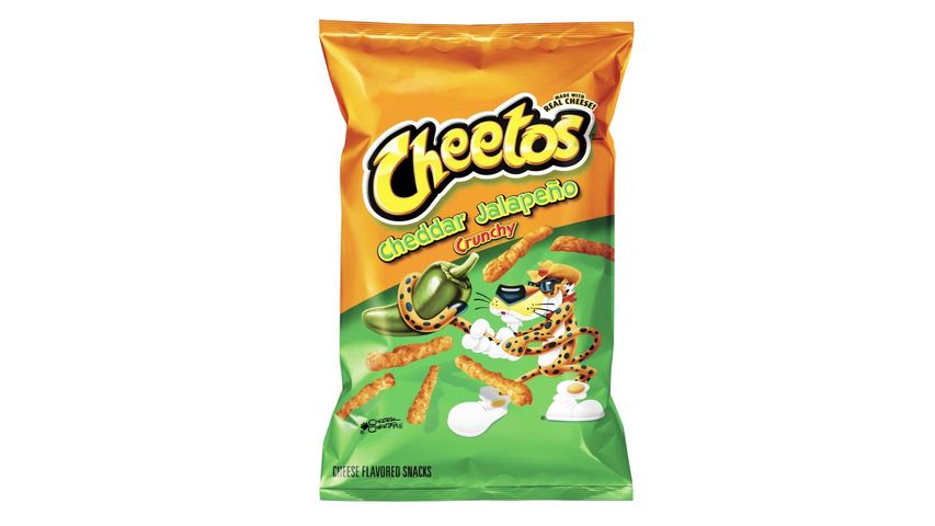 Cheetos Crunchy Cheese Flavored Snacks Jalapeno