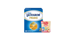 Nestle Lactogrow 3 325g x 2 & Cerelac Nutri Banana & Strawberry 50g