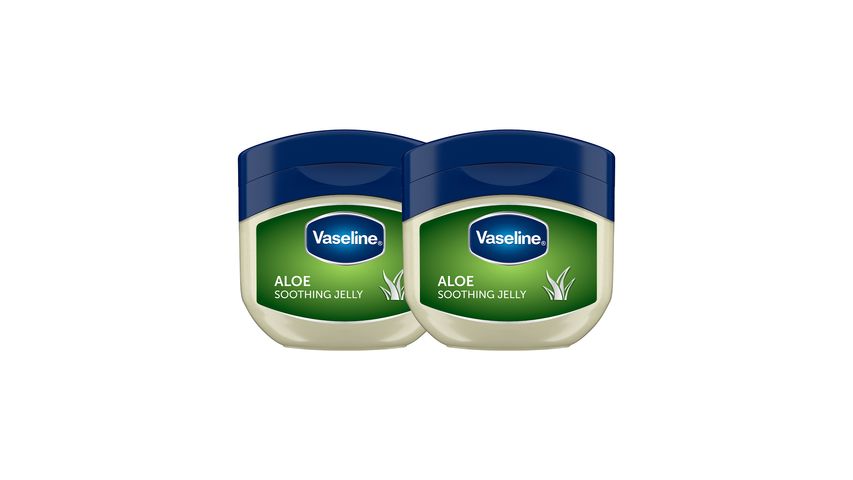 Vaseline Aloe Soothing Jelly Bundle (50ml x 2)