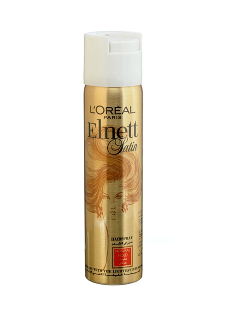 L'Oreal Paris Elnett Satin Extra Strength Hair Spray 200ml + 100ml Ext –  BABACLICK