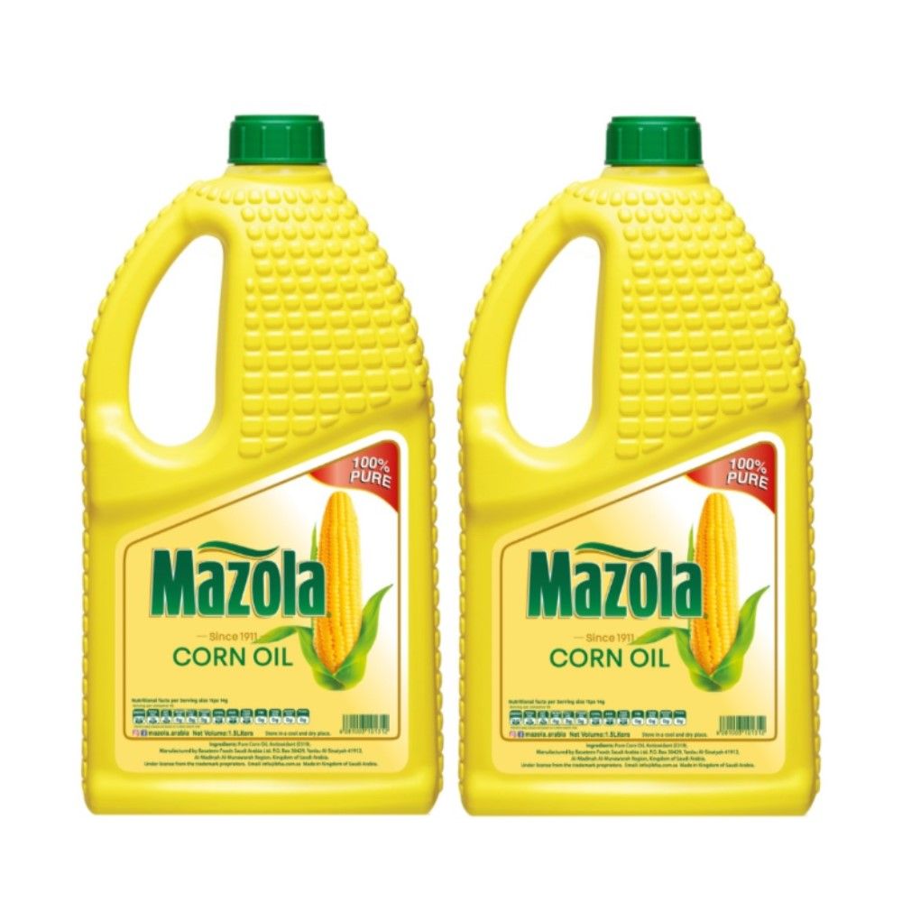 Mazola Corn Oil 3-Pack - 16 Oz Bottles For Cooking & Baking