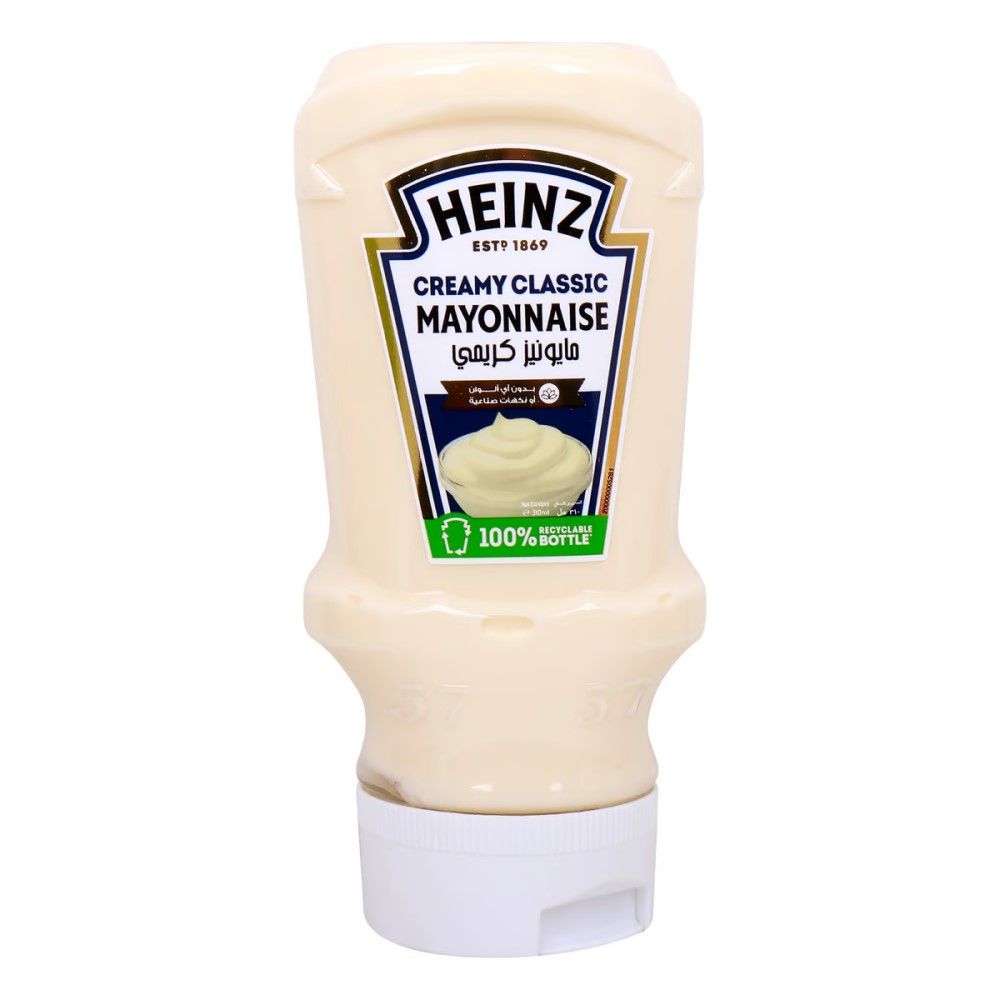 Buy Heinz Creamy Classic Mayonnaise Squeeze Bottle 310ml Online In Uae Talabat Uae 7643