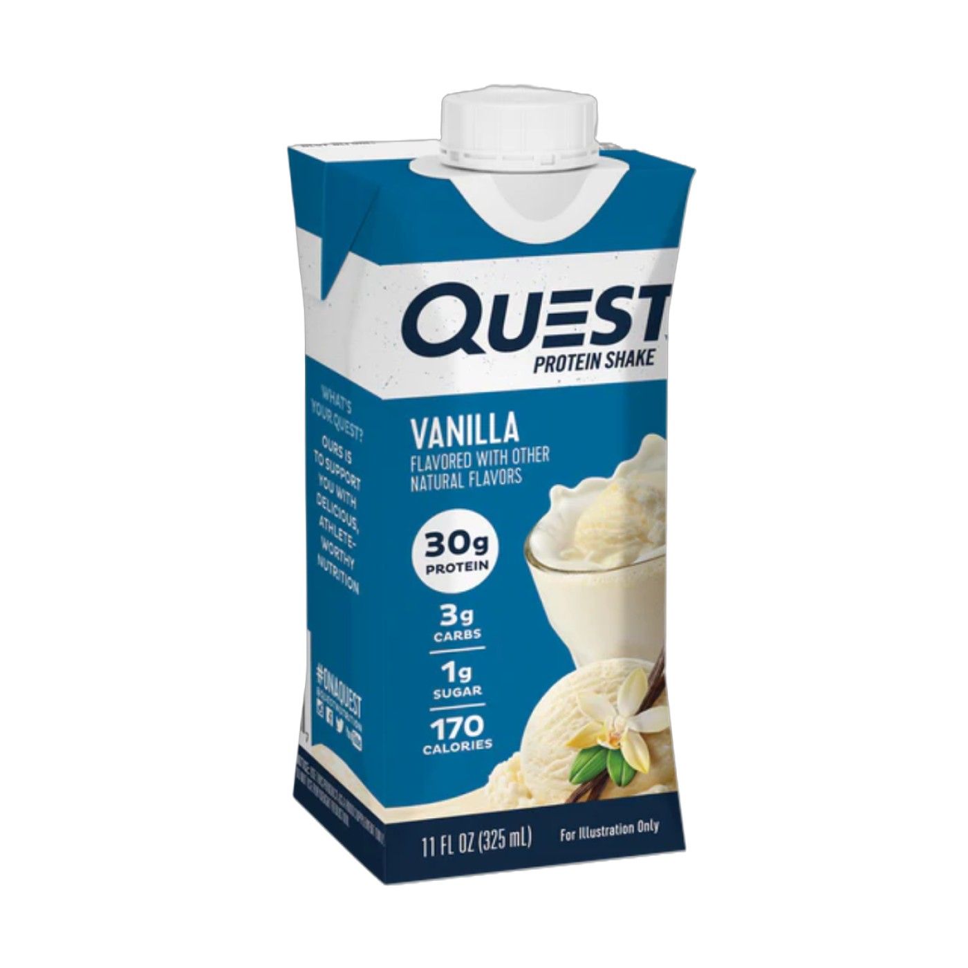 Buy Quest Vanilla Flavored Protein Shake, 325ml Online in Kuwait
