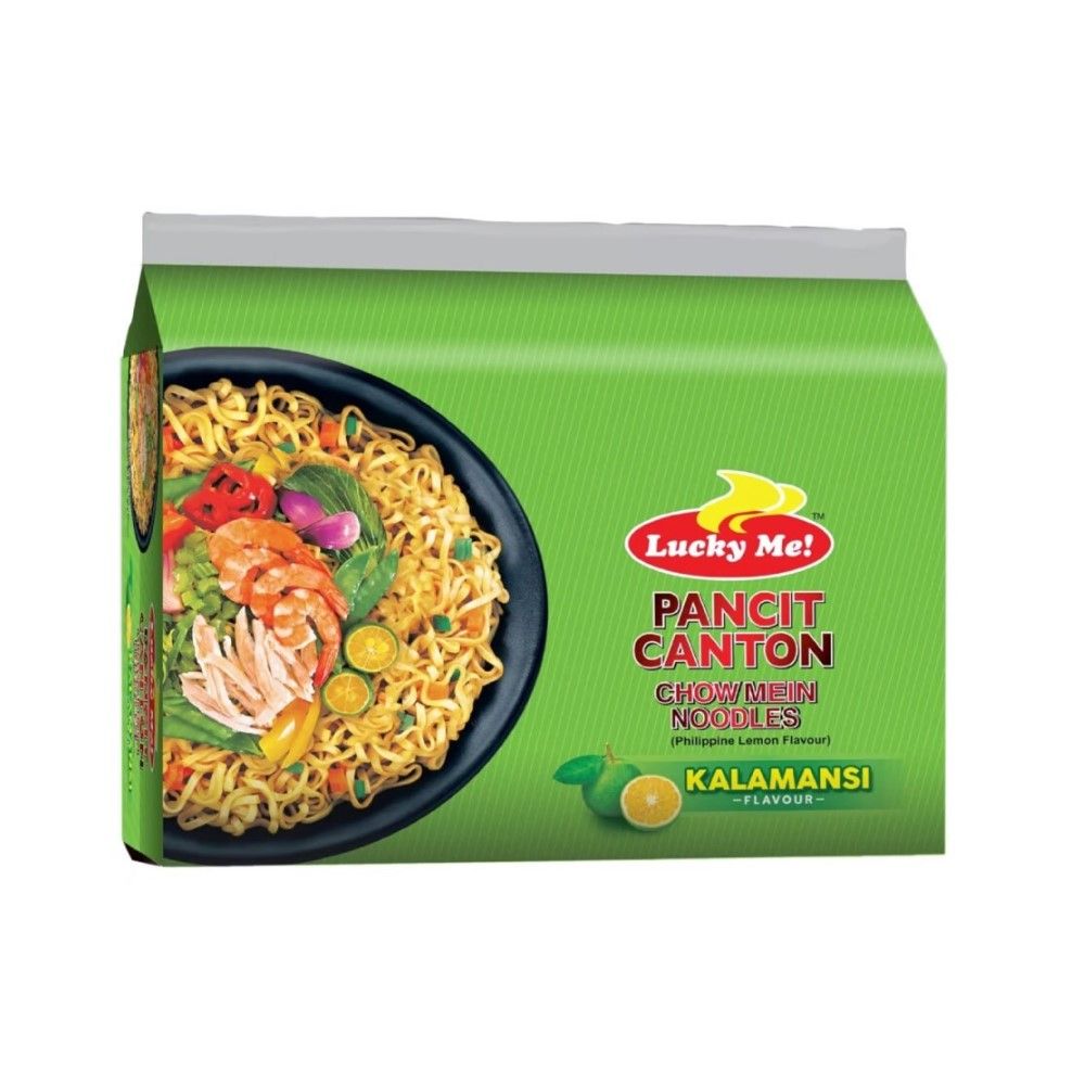 Buy Lucky Me Pancit Canton Kalamansi Flavour Fried Noodles, 6x60g ...