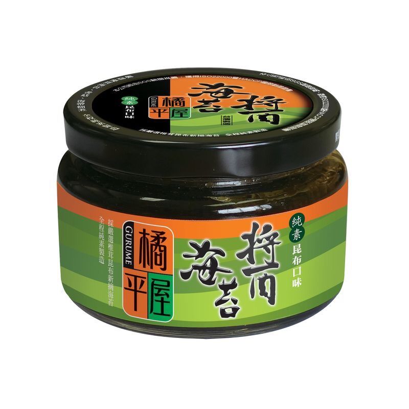 在線上購買熊貓超市(內湖店)的橘平屋昆布海苔醬145g