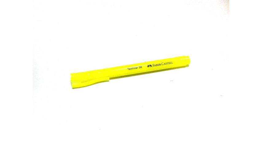 Buy Faber-Castell Highlighter Fluorescent Yellow 1pc from Pandamart ...