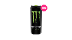 Monster Energy Drink | 355 ml x 4 