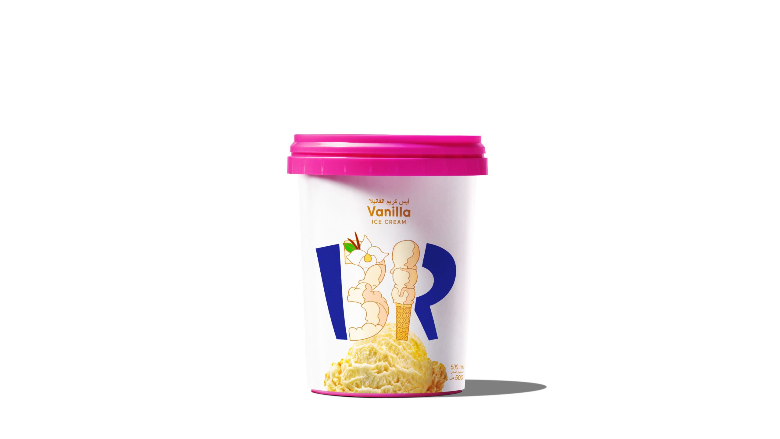 BaskinRobbins PrePacked Pint Vanilla 500ml delivery near you