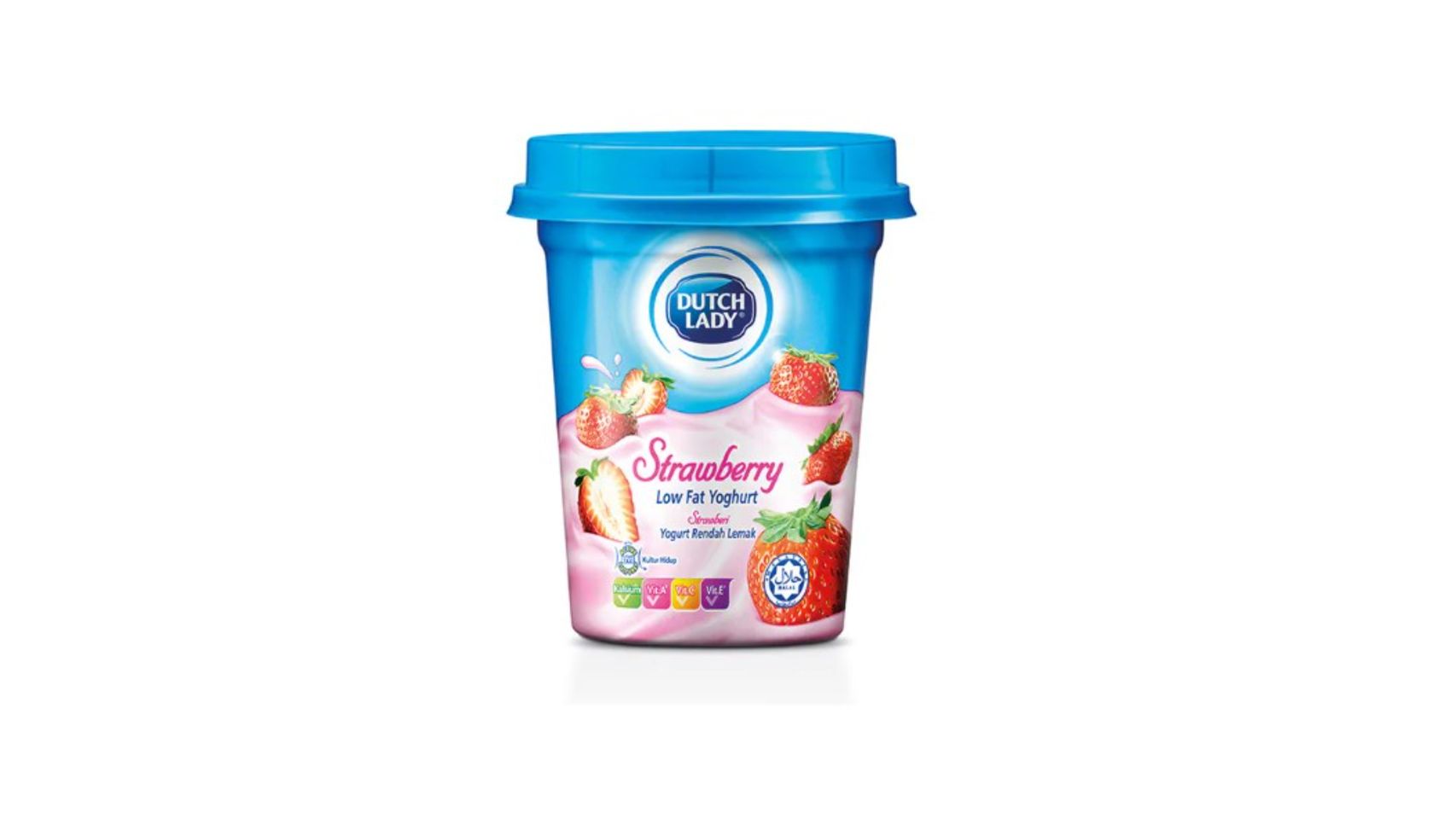 Dutch Lady Low Fat Yoghurt Strawberry 140g delivery near you