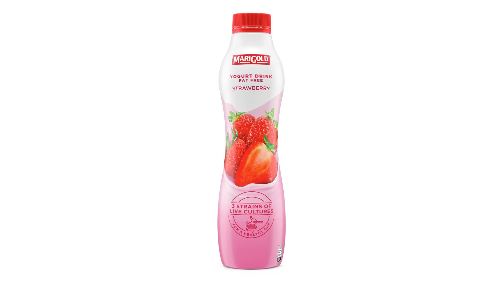 Marigold Strawberry Yogurt Drink Fat Free 700g delivery near you