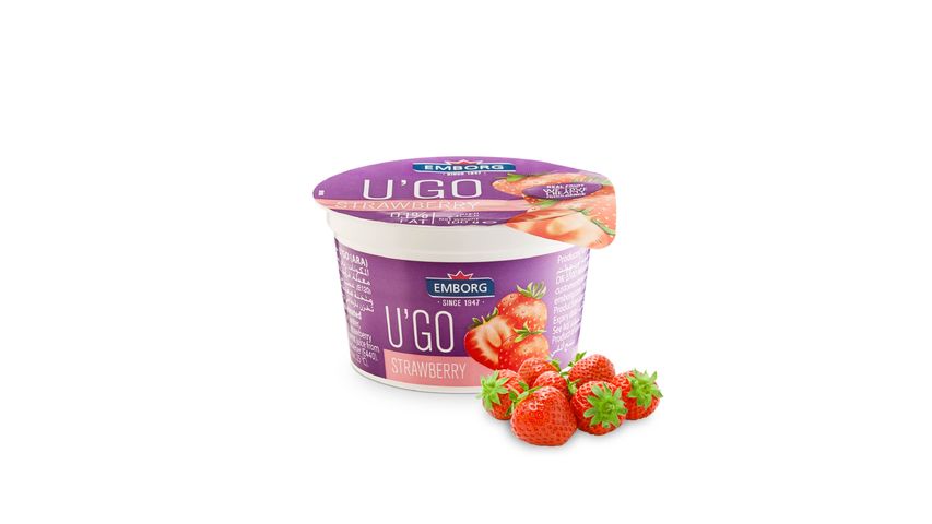 Buy Emborg U'Go Milk Dessert Strawberry 100g from Pandamart(Cheras ...