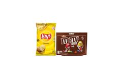 Lay's Classic 170g + M&M's Milk Chocolate Candies Fun Size 15 x 13.5g