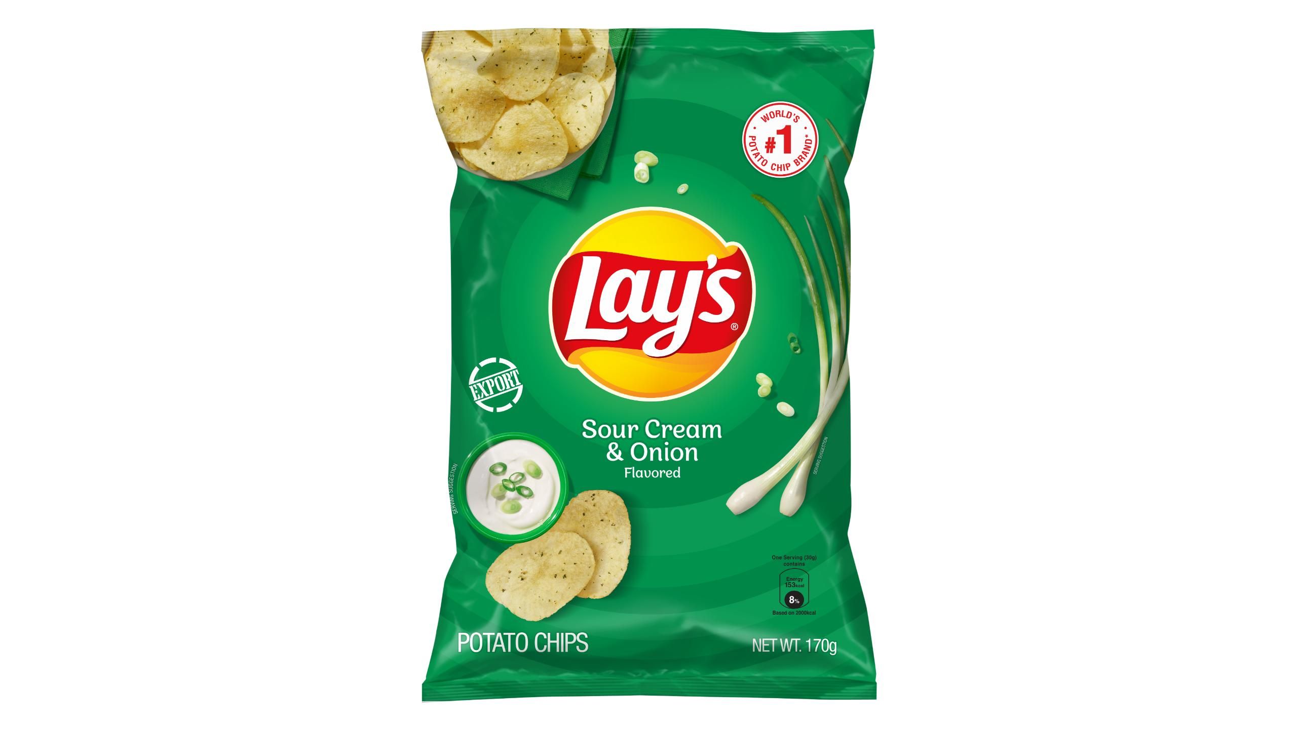 Lays sour deals cream and onion