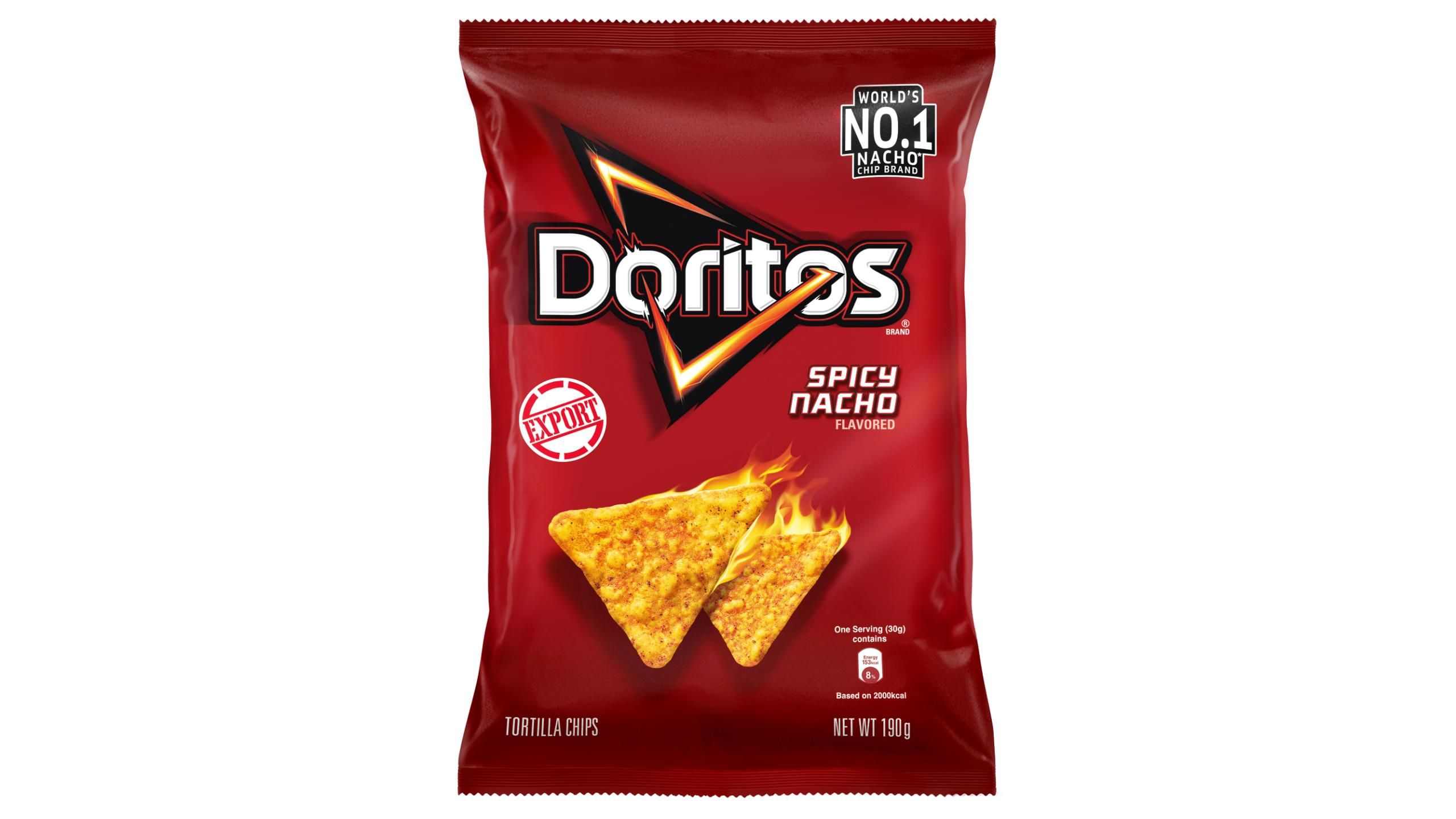 Doritos Spicy Nacho 190g Delivery Near You | Foodpanda Malaysia