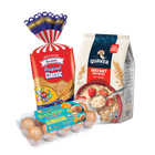 Quaker Instant Foil 800g + Nutriplus Clean Omega3 Eggs 10 Pieces + Gardenia Original Classic White Bread 400g