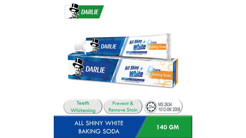 Darlie All Shiny White Baking Soda Toothpaste 140g delivery near you ...