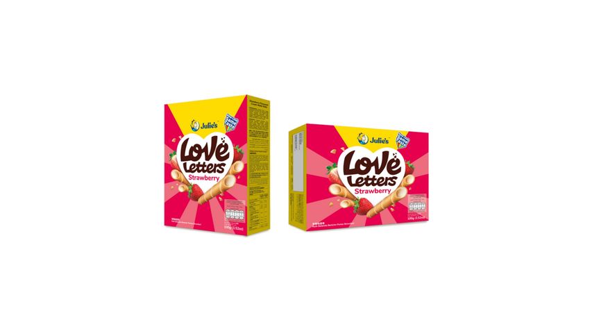 Julie's Love Letters Strawberry 100g delivery near you | foodpanda Malaysia