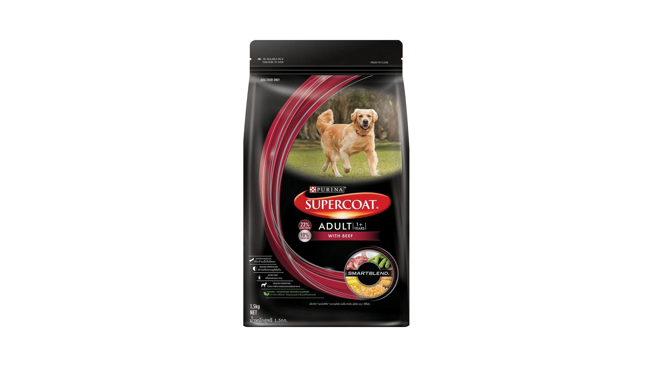 Supercoat adult hot sale dog food