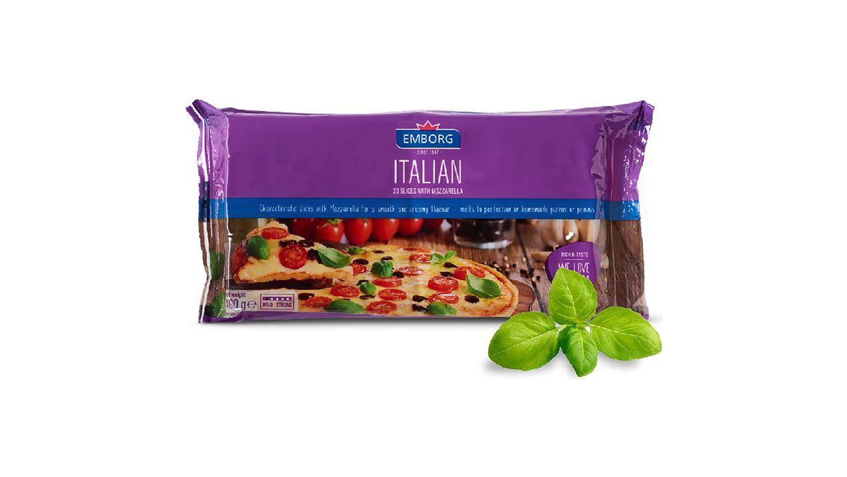 Processed Sliced Cheese Italian Mozzarella 400g delivery near