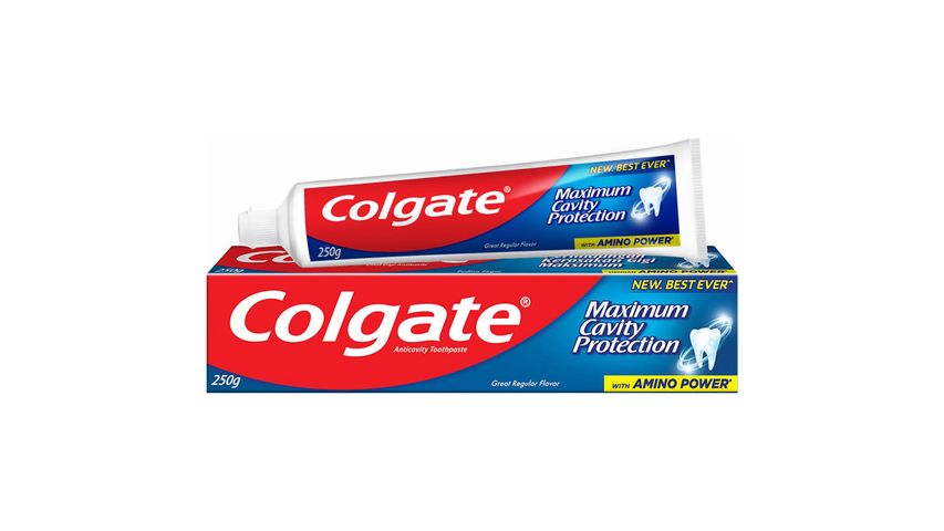 Colgate Maximum Cavity Protection Great Regular Flavour Toothpaste 250g ...