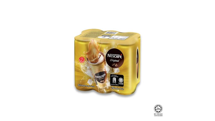 Buy Nescafe Original Can 6pcs x 240ml from Pandamart(Cheras) online in