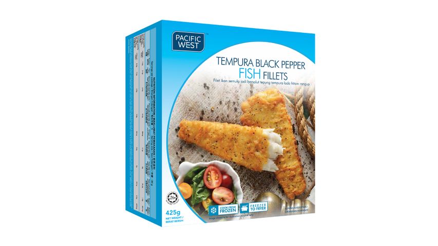 Pacific West Tempura Black Pepper Fish Fillets 425g delivery near you ...