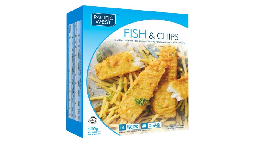 Pacific West Fish & Chips 500g delivery near you | foodpanda Malaysia