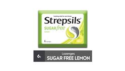 Strepsils Lemon Sugar Free Lozenges 6 Pieces