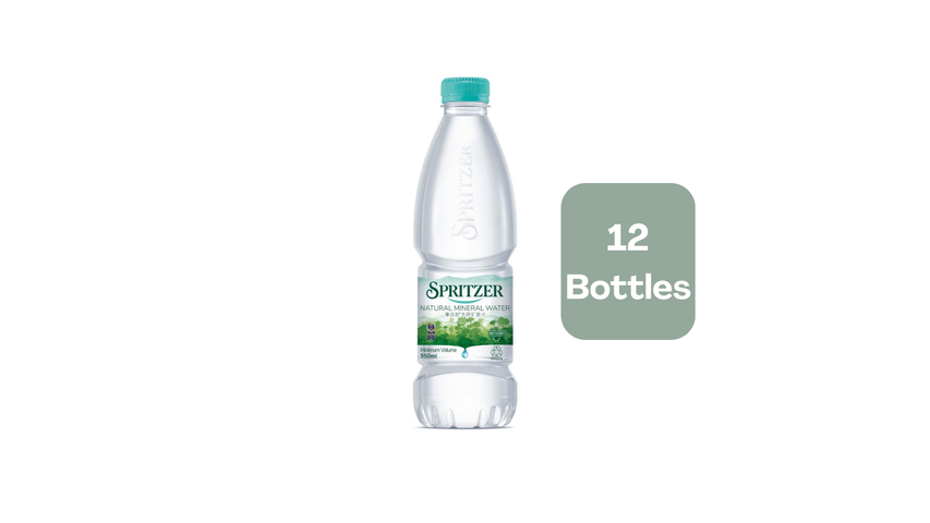 Spritzer Mineral Water 12 x 550ml