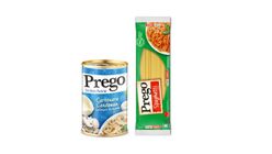  Prego Carbonara Mushroom Sauce 295g + Prego Spaghetti Pasta 500g 