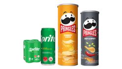 Sprite Cans 4s x 320ml +Pringles Tin Cheesy Cheese | 107g +Pringles Hot & Spicy | 107g