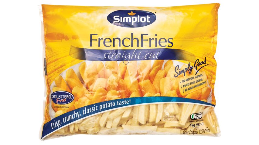 Simplot Straight Cut French Fries 10mm 1kg delivery near you ...