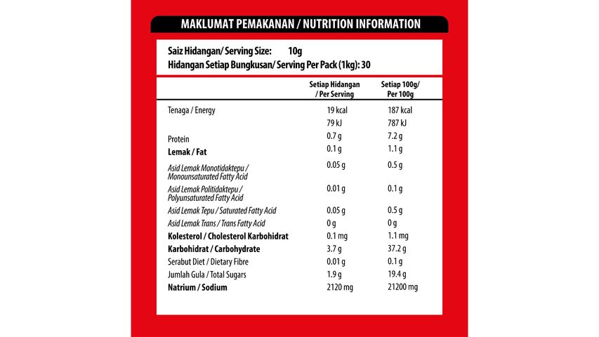 Mamee Chef Sedap Giler | 25 g
