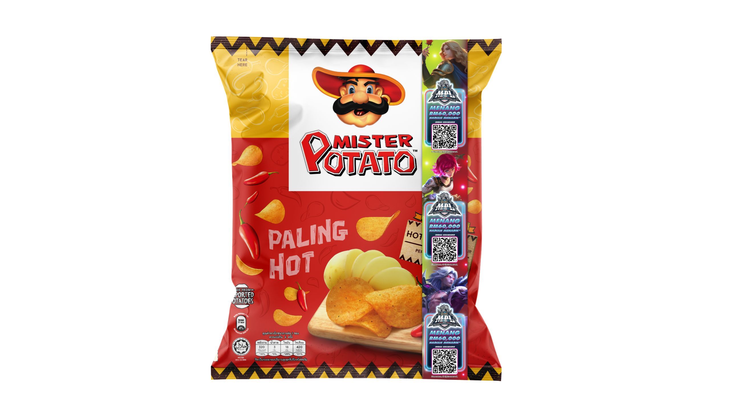 Mr potato online chips