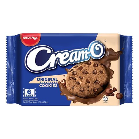 Munchy's Cream-o Cookie Original (6 Pieces) 153g delivery near you ...