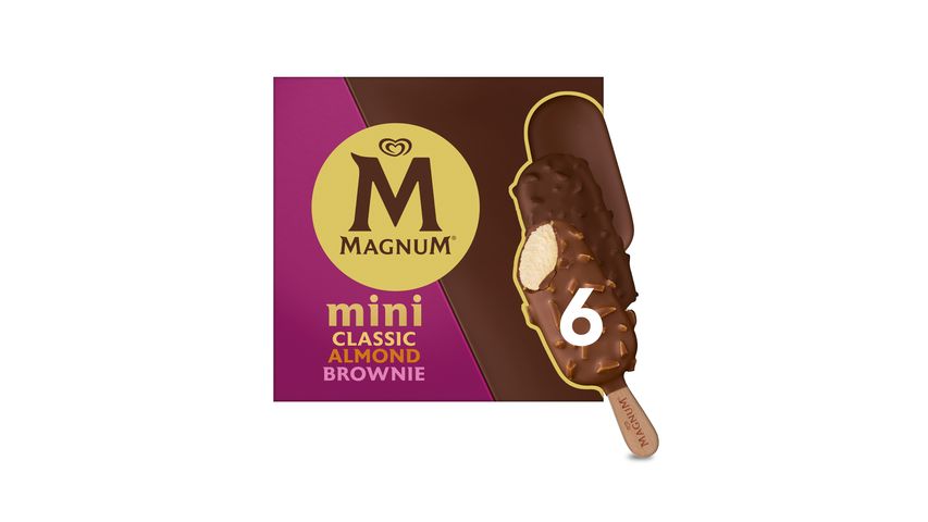 Selecta Magnum Mini Assorted Classic Almond Brownie 6pcs X 270ml ...