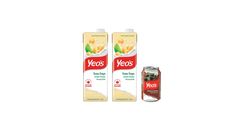 Yeo's Soya Bean 1 L x 2 + Yeo's Canned Drinks Grass Jelly | 300 ml