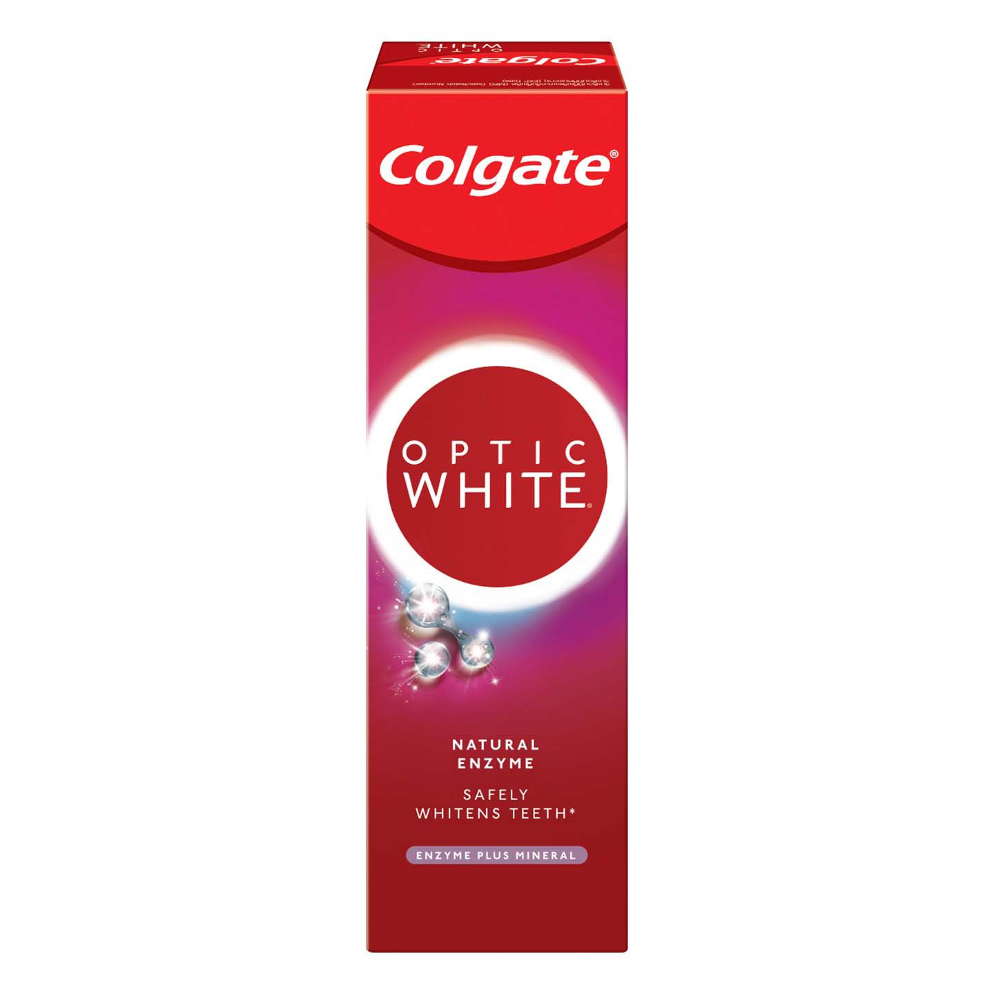 Colgate Optic White Enzyme Plus Mineral Toothpaste 80g