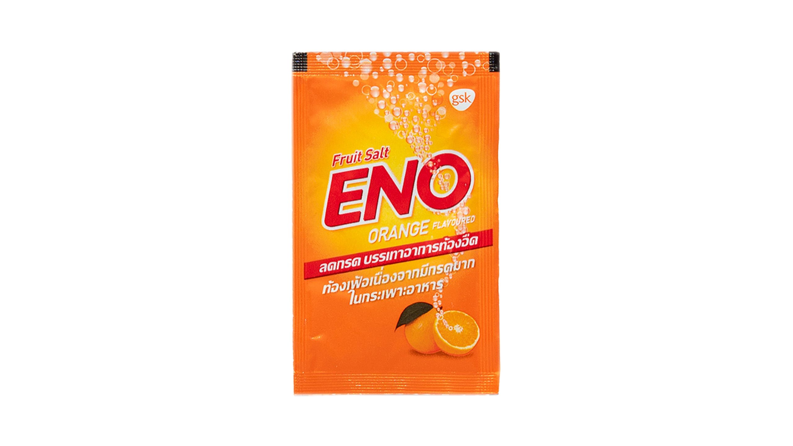 Eno Orange Flavoured Fruit Salt 4.3g