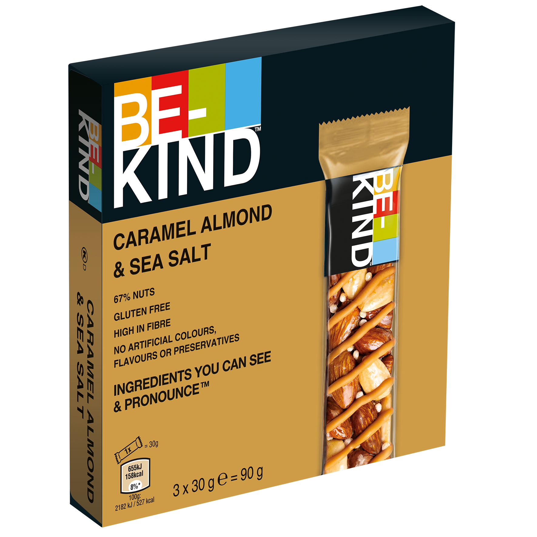 buy-be-kind-caramel-almond-sea-salt-bar-30-g-x-3-pcs-online-in-kuwait