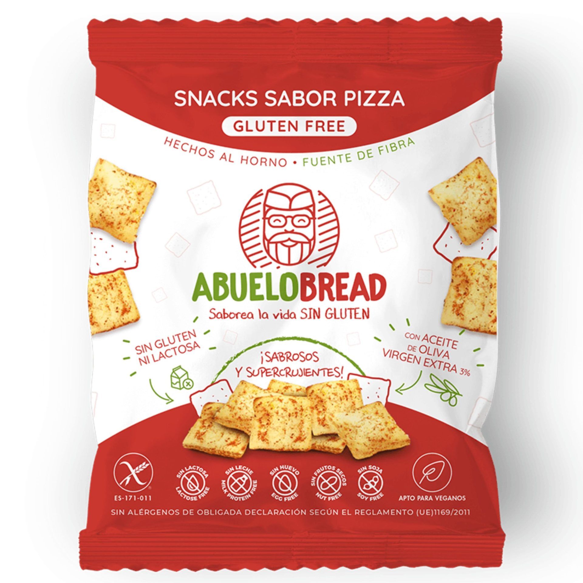 Buy El Abuelo Bread GlutenFree Pizza Toasts 50 g Online in UAE