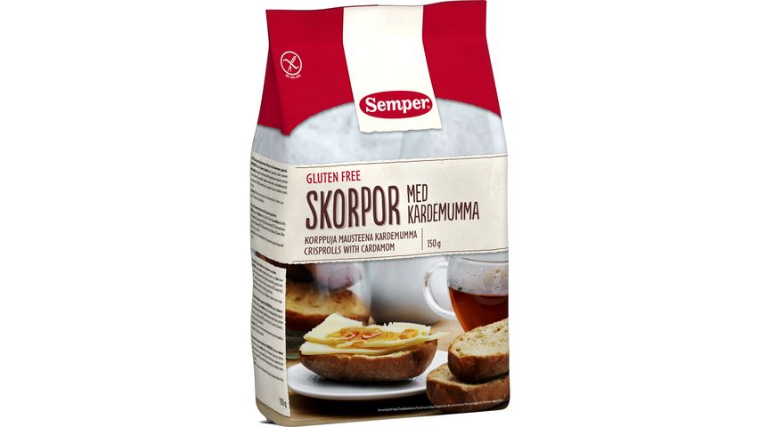 Semper Skorpor Med Kardemumma 150g