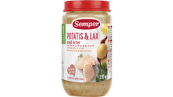 Semper Potatis & Lax Med Örter 1 år 235g