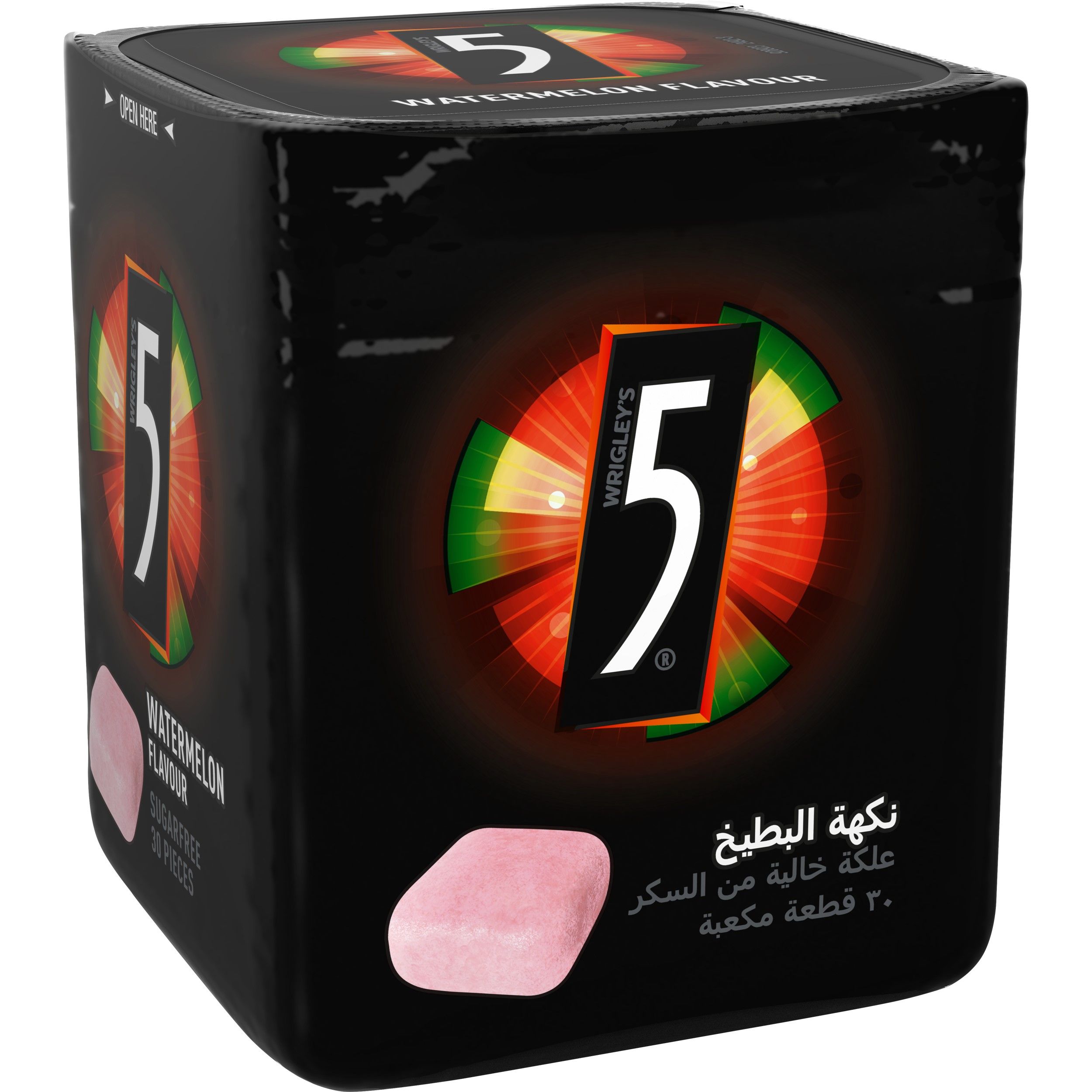 Buy Five Gum Watermelon Bottle 30 Pc Online in UAE Talabat UAE