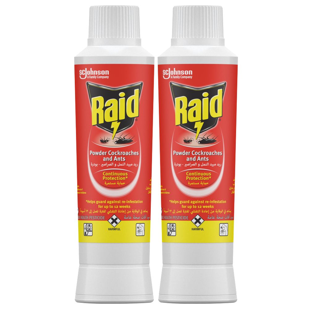 Buy Raid Insect Killer Powder 250gm X 2 Pcs Online In UAE Talabat UAE Buy raid insect killer powder 250gm x 2 pcs online in uae talabat uae