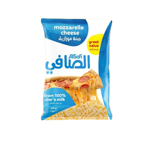 Buy AL Safi Mozzarella shredded Cheese 200 g Online in Oman Talabat Oman